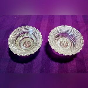 Vintage Salt Cellars / Nut Cups - Set of 2